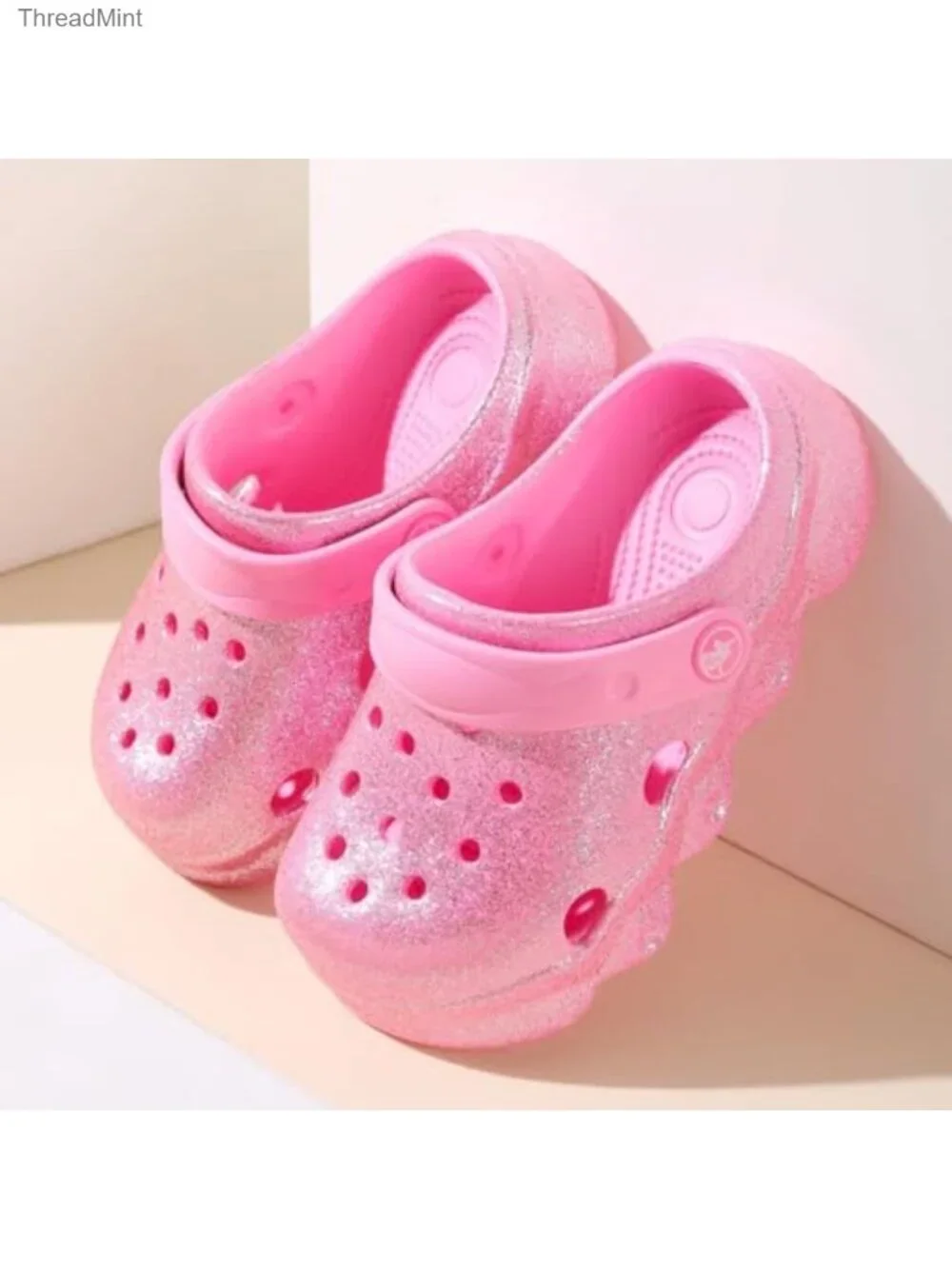 Toddler Girls Lightweight EVA Clog Sandals Adjustable Strap Non-Slip Garden